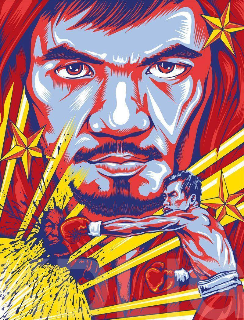 Manny Pacquiao Pop Art Wallpaper