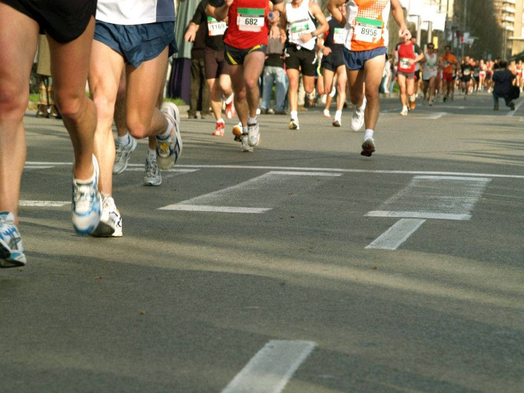 Marathon For Athletes Wallpaper