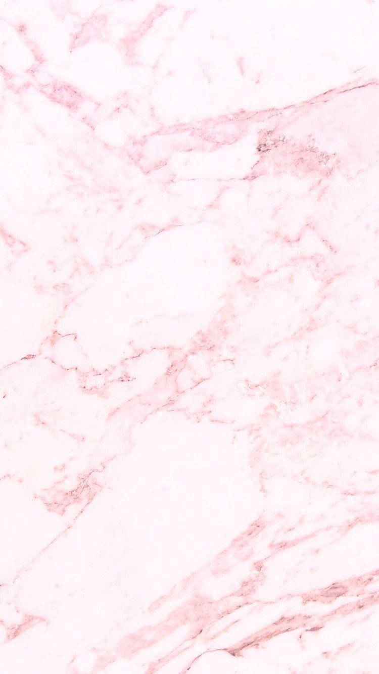 Marble Pink And White Surface Wallpaper