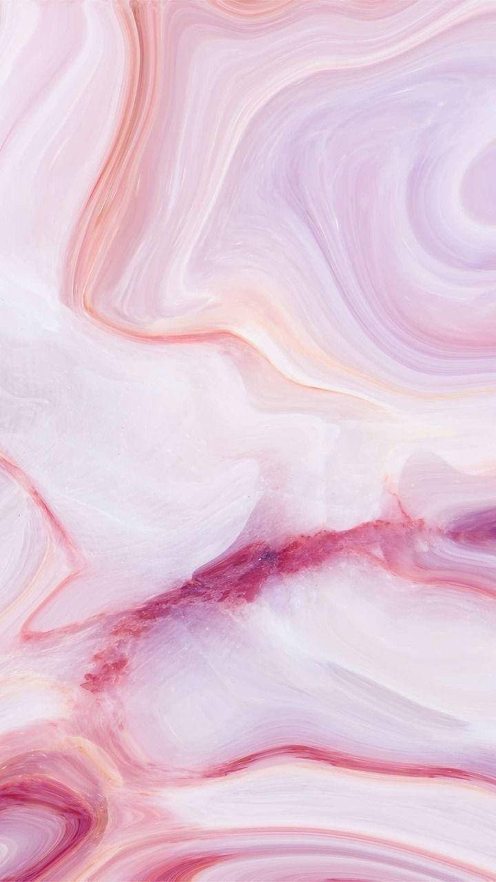 Marble Pink Light And Hot Pink Wallpaper