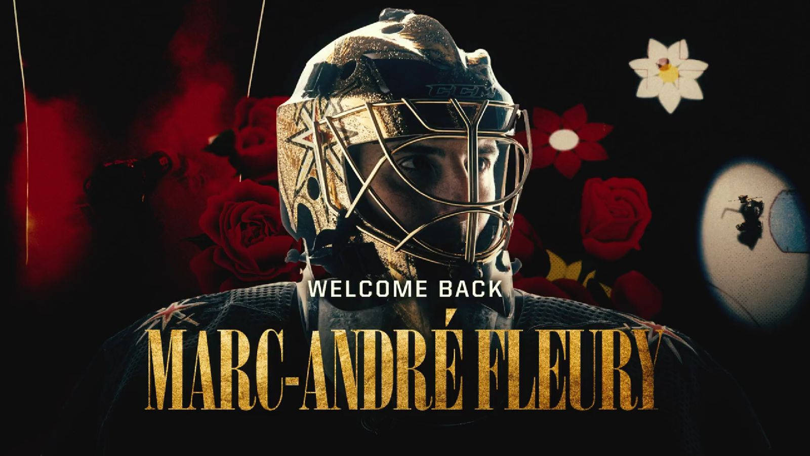 Marc-andre Fleury In Action Wallpaper