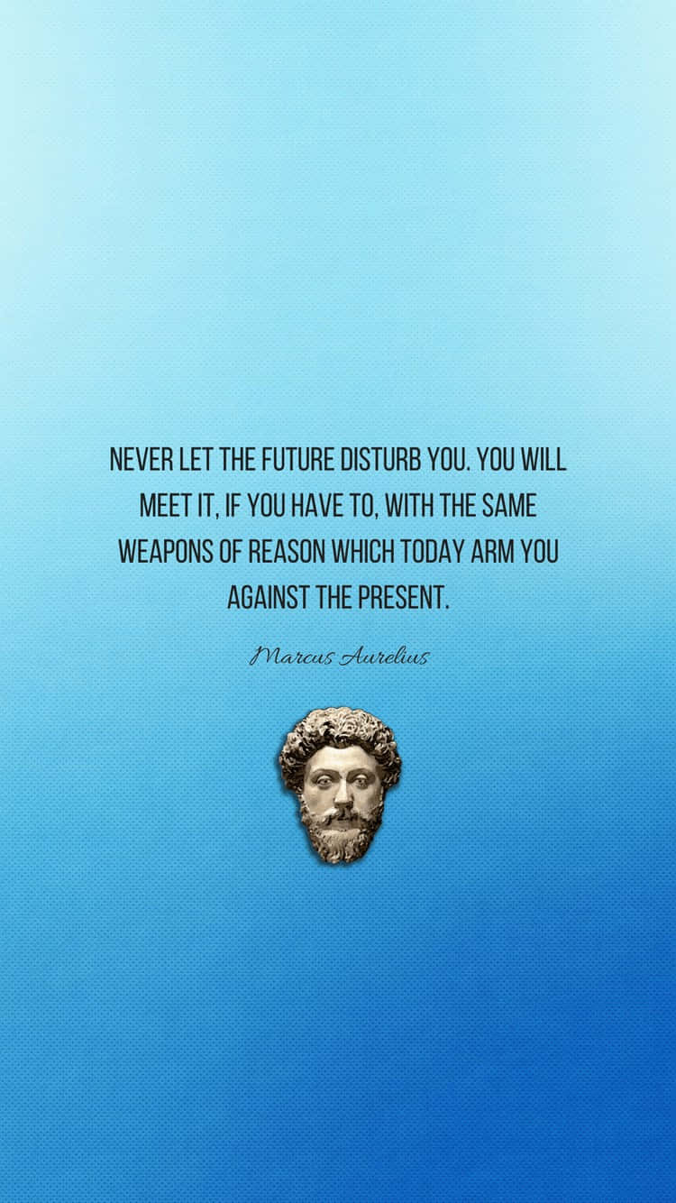 Marcus Aurelius Quote Wisdom Wallpaper