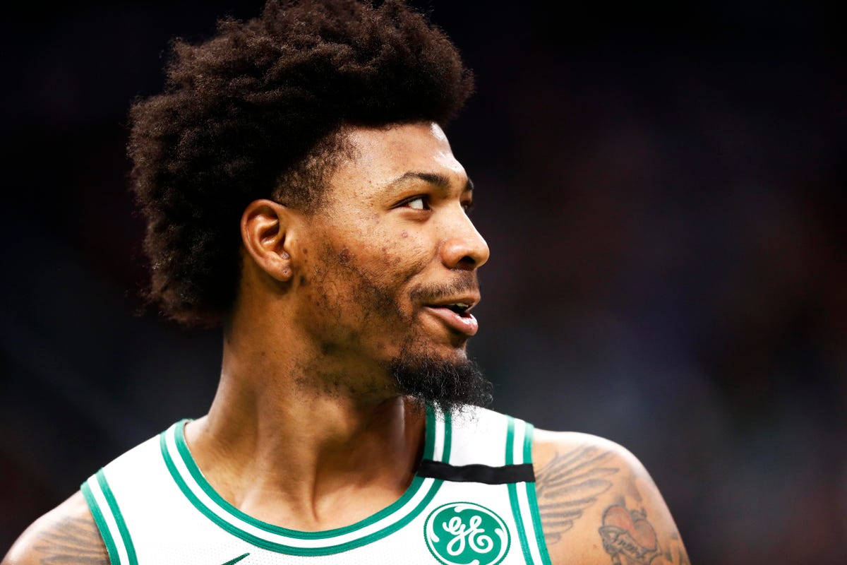 Marcus Smart Close-up View Wallpaper