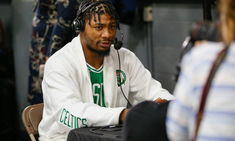 Marcus Smart Seats For Interview Wallpaper