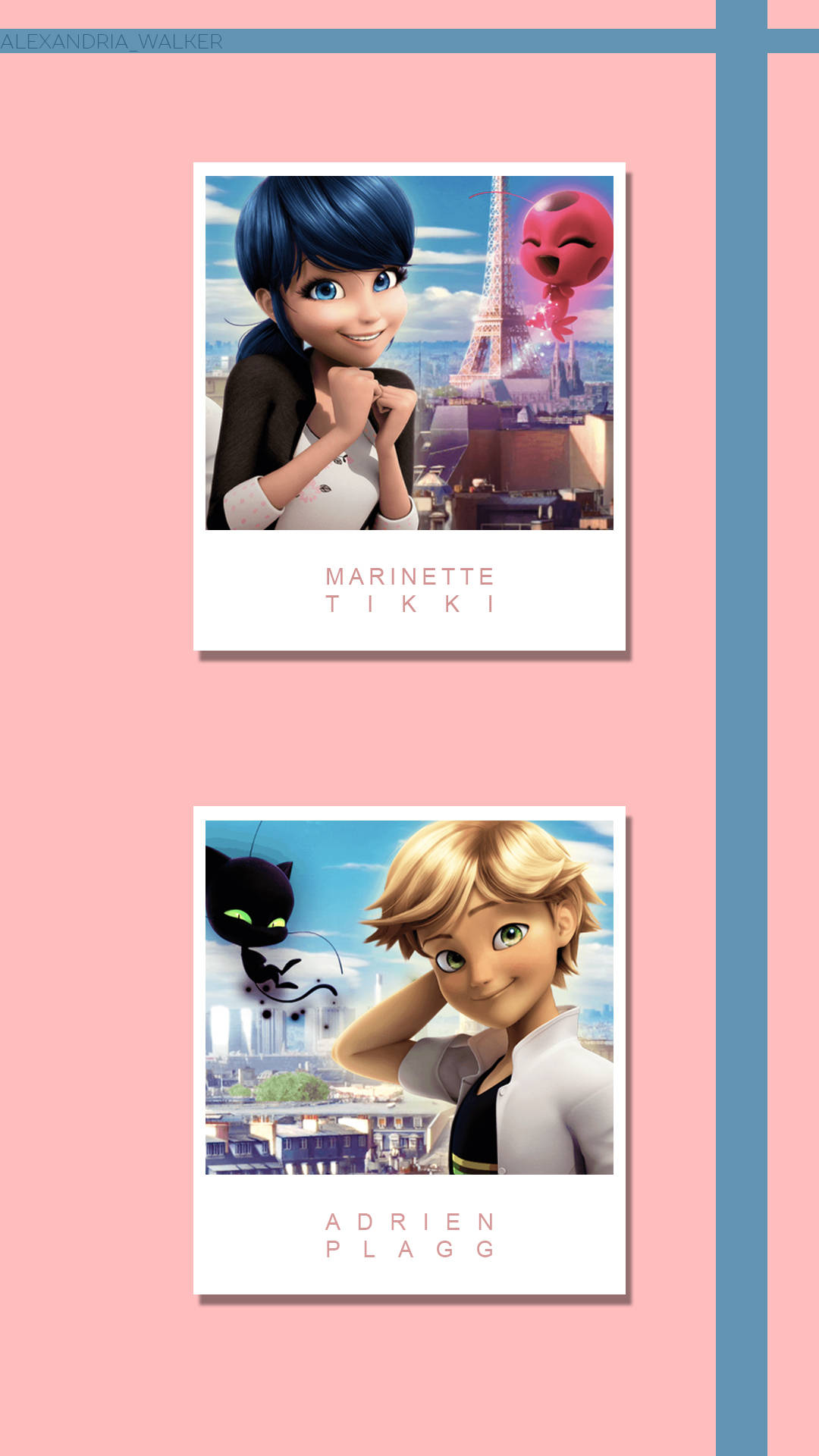 Download free Marinette And Adrien From Miraculous Ladybug Wallpaper -  MrWallpaper.com