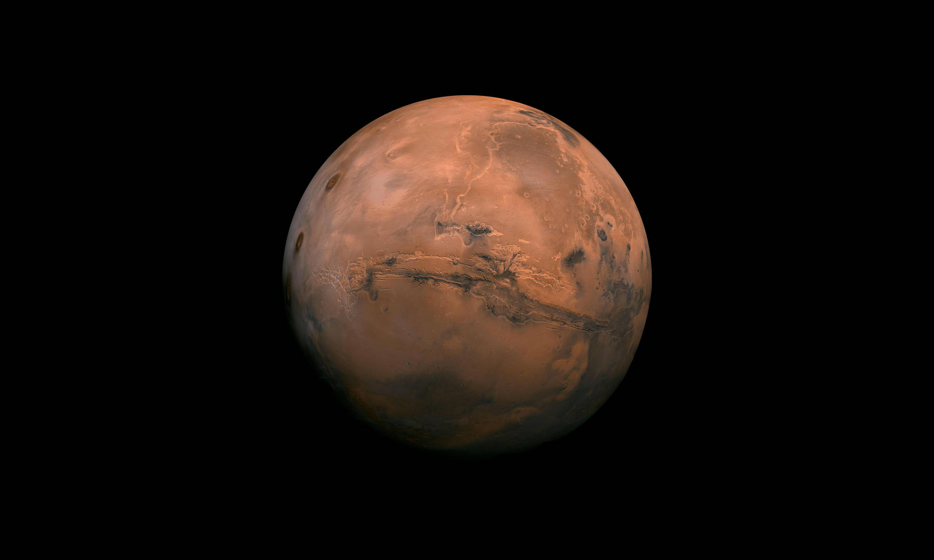 Mars Is Seen From Space Wallpaper