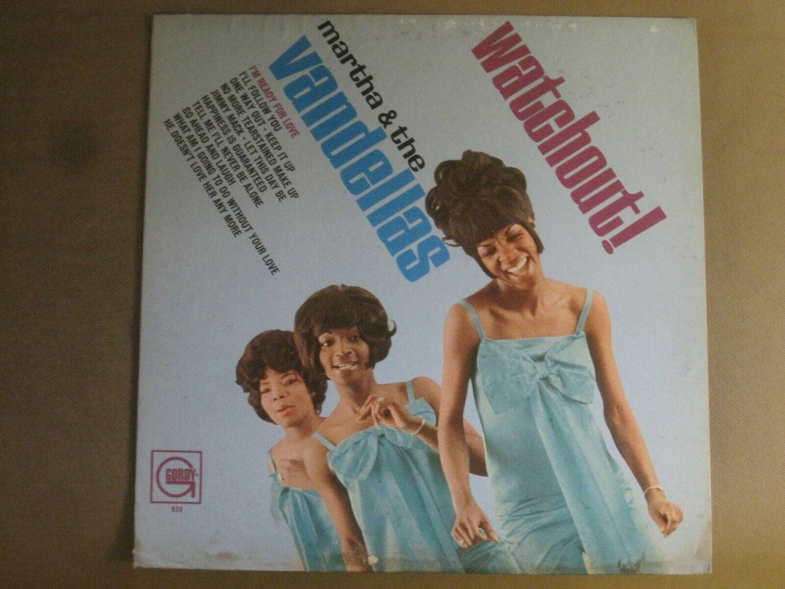 Martha And The Vandellas Watchout Album Wallpaper