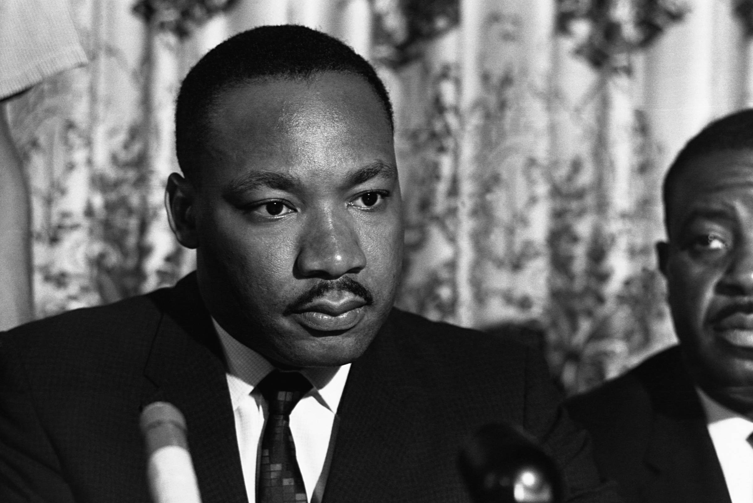Martin Luther King Jr Determined Stare Wallpaper