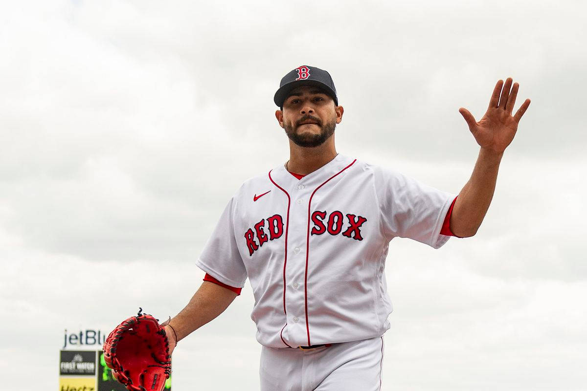 Martin Perez Waving Wallpaper