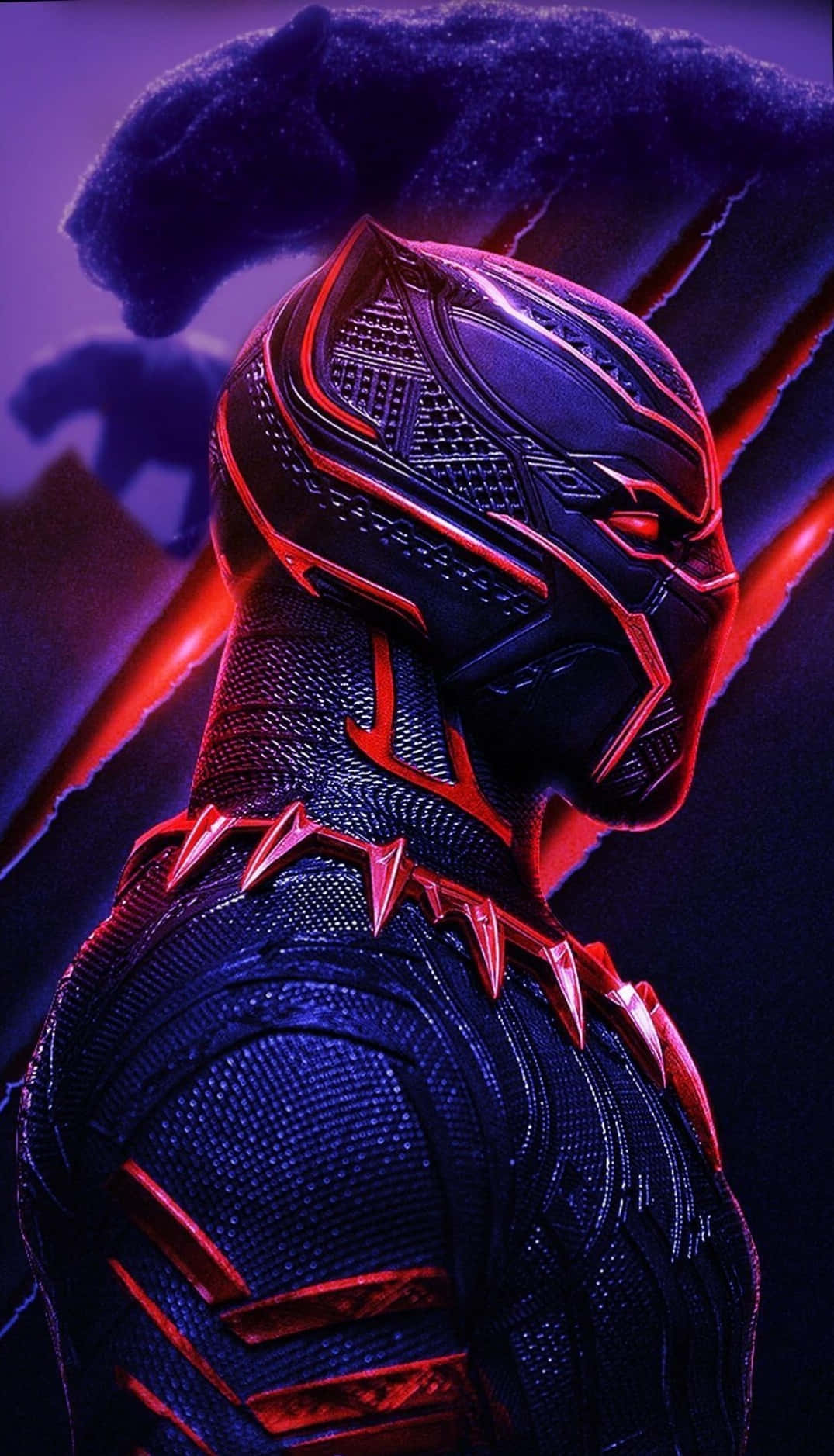 Marvel Iphone 11 Black Panther Wallpaper