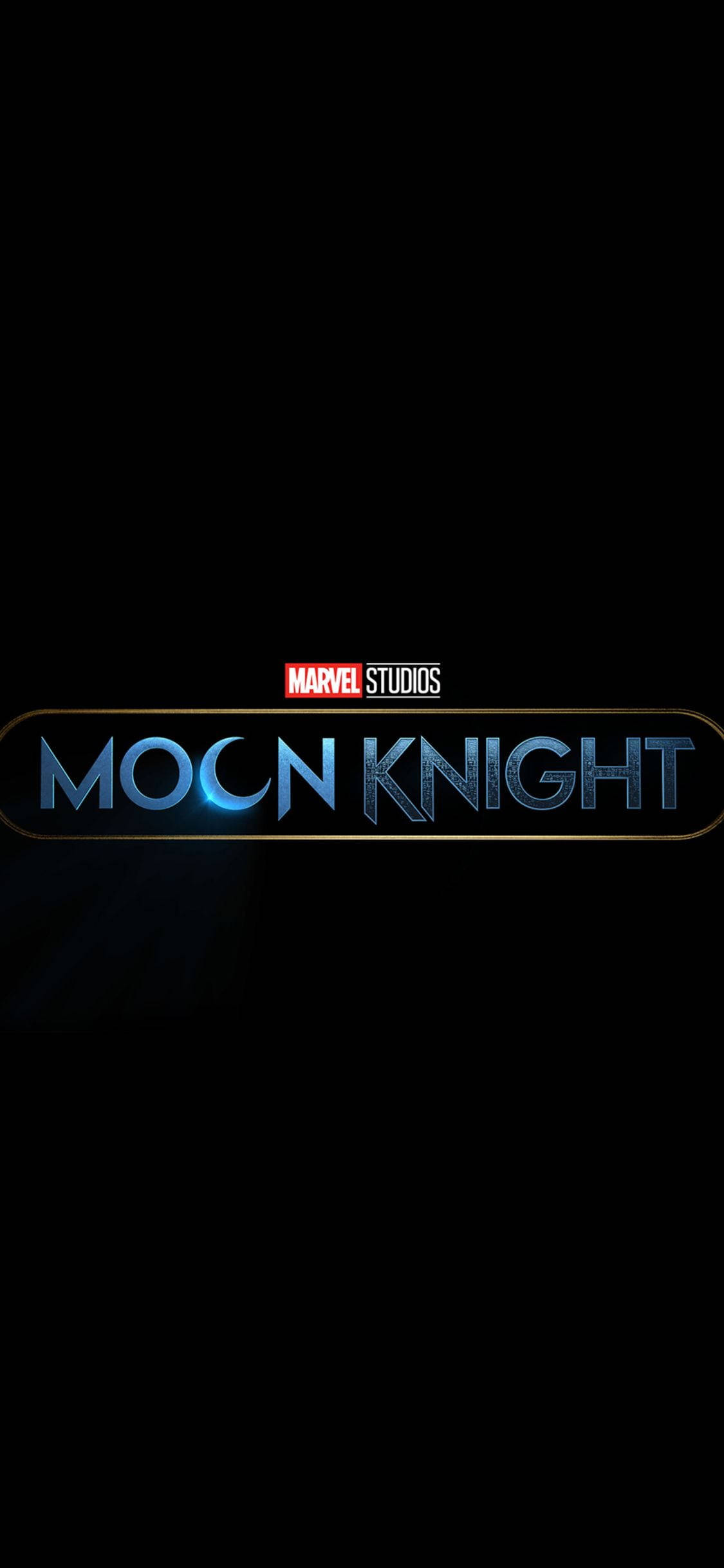 Marvel Iphone Moon Knight Official Movie Title Wallpaper