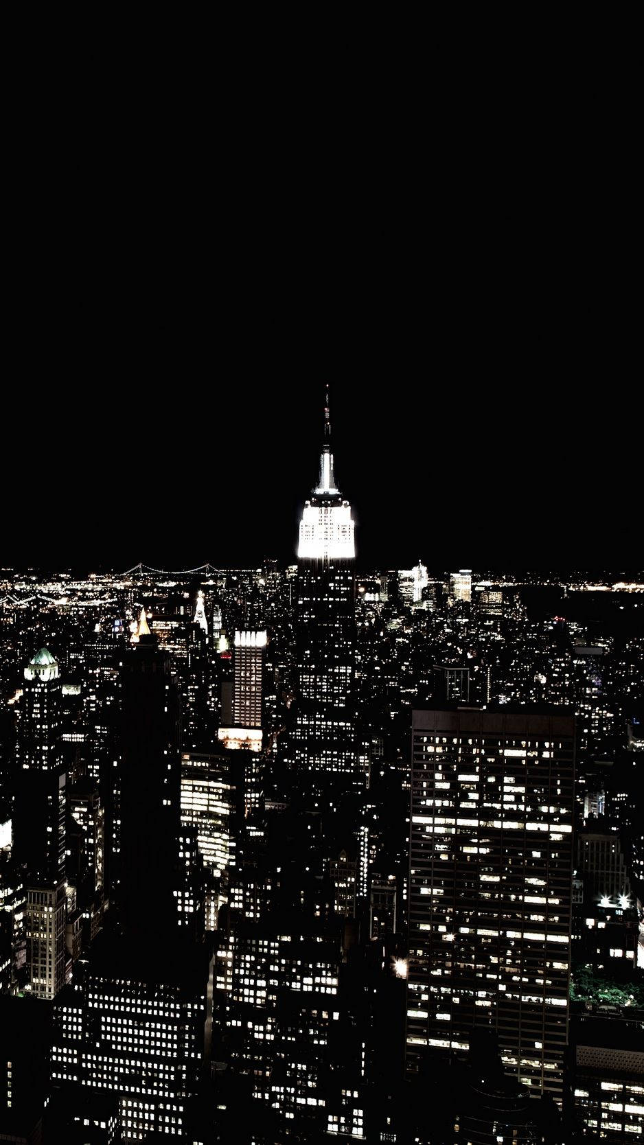 Marvelous Dark Night Aesthetic Nyc Phone Wallpaper