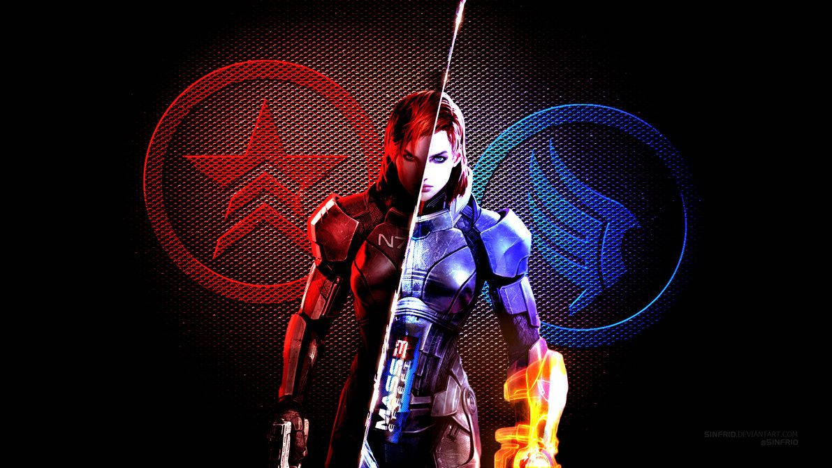 Mass Effect 3 Femshep Wallpaper