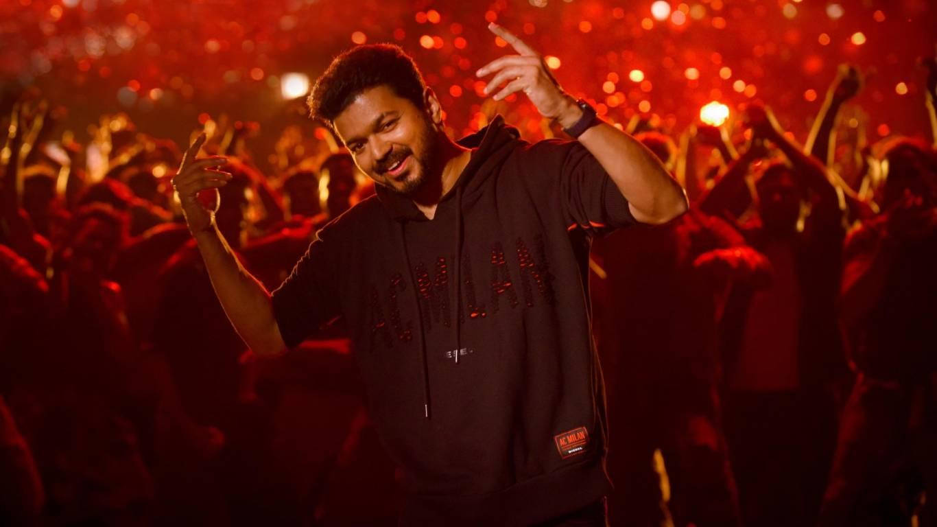 Master Vijay In Action - A High Spirited Party Dance In 4k Resolution. Wallpaper
