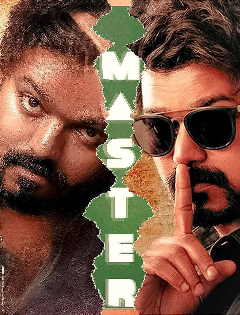 Master Vijay Movie Poster Wallpaper