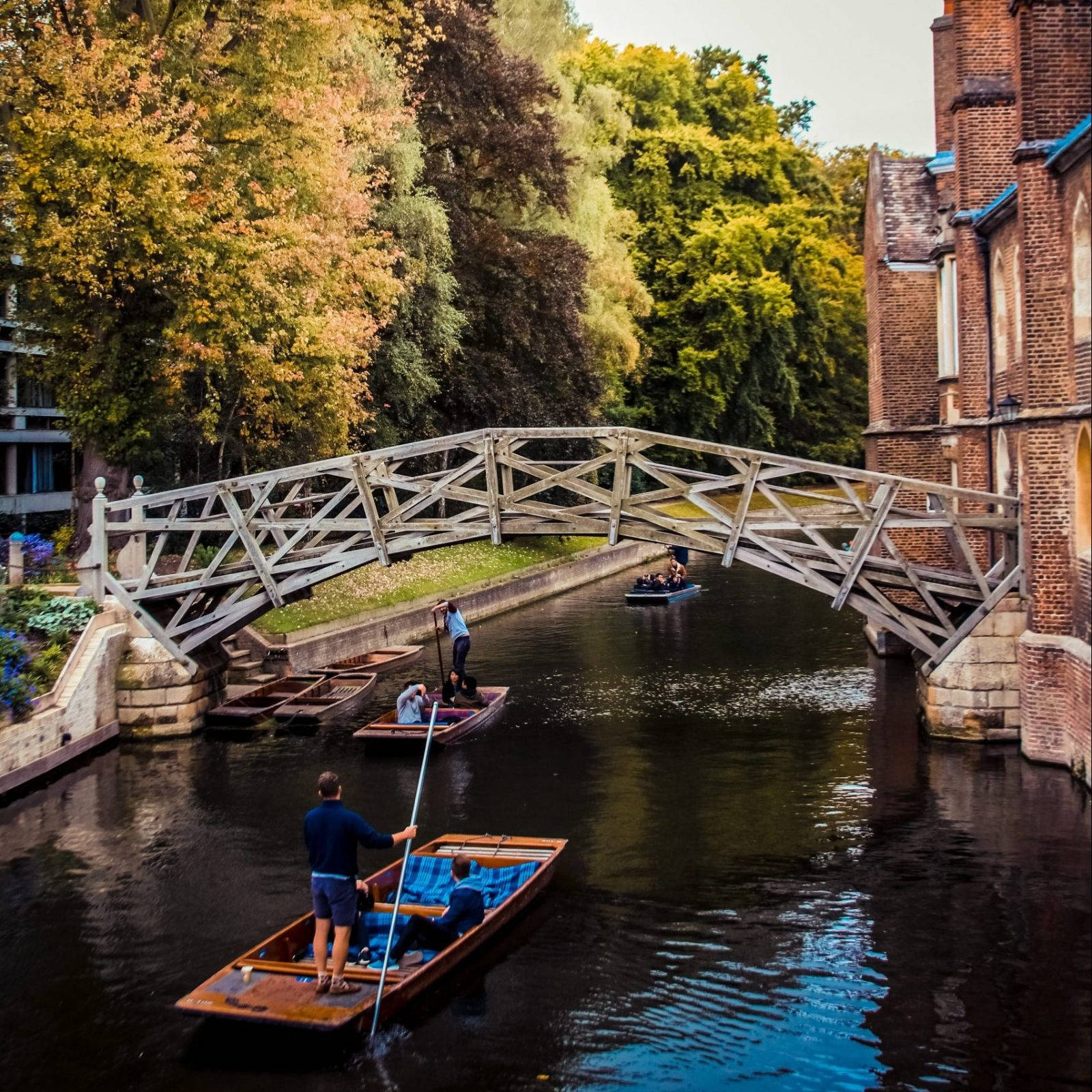 Mathematical Bridge Cambridge Wallpaper