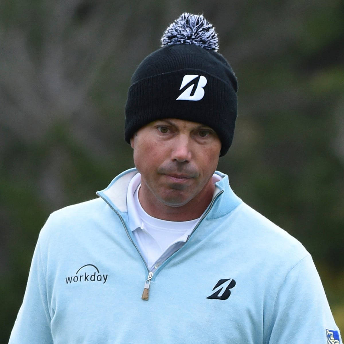 Matt Kuchar Wearing Black Bonnet Wallpaper