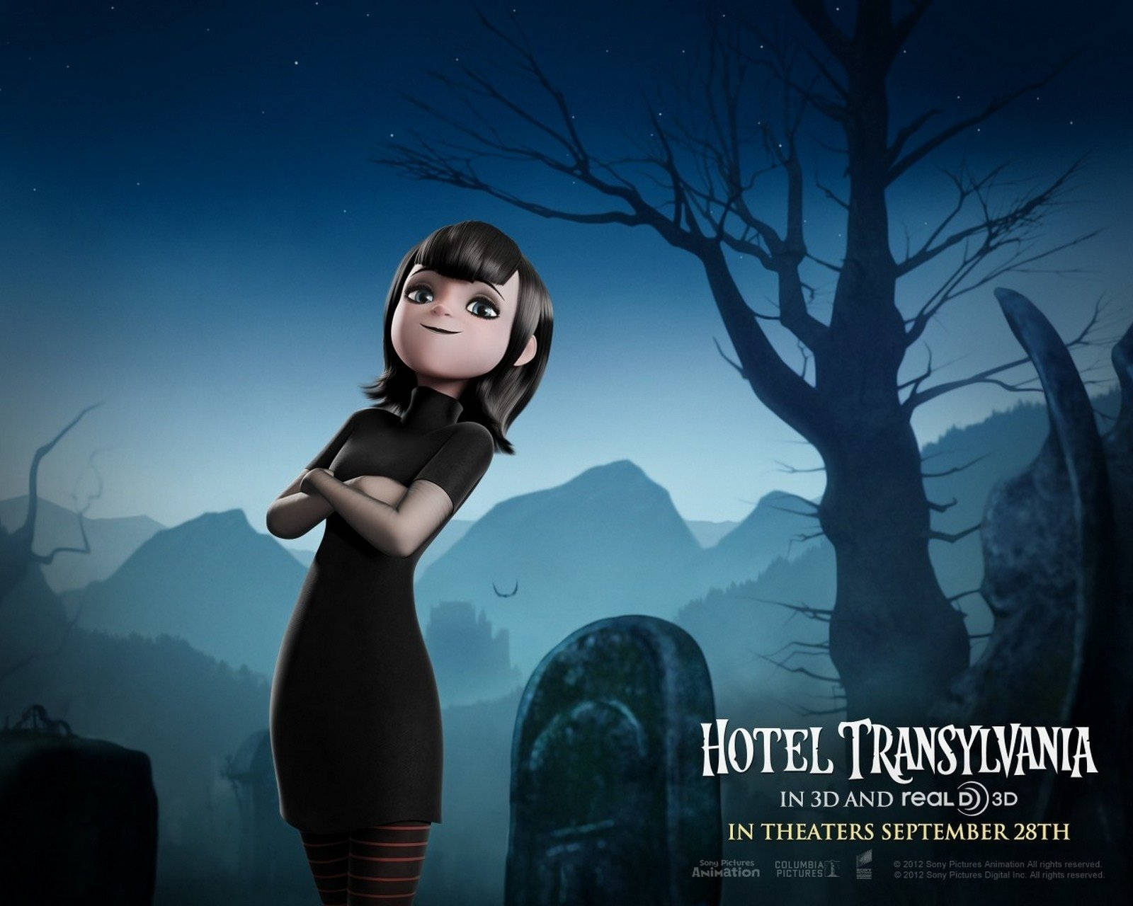 Mavis Dracula Hotel Transylvania Poster Wallpaper