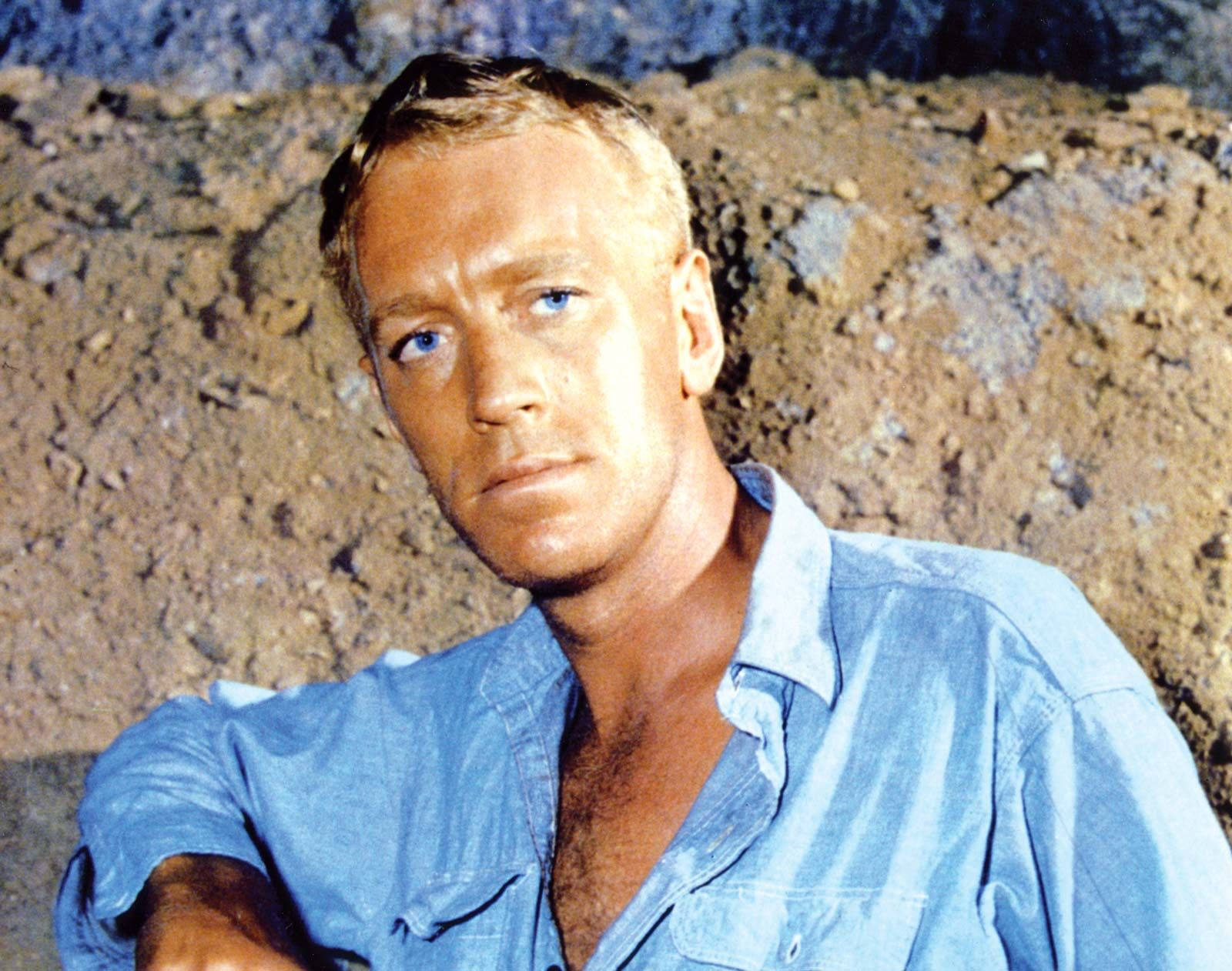 Max Von Sydow Blue Polo Wallpaper