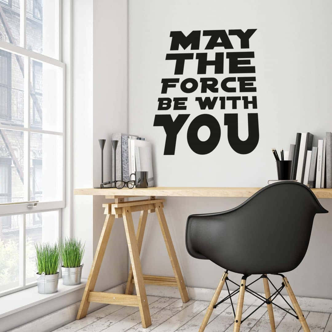 May The Force Be With You, Star Wars Universe Wallpaper