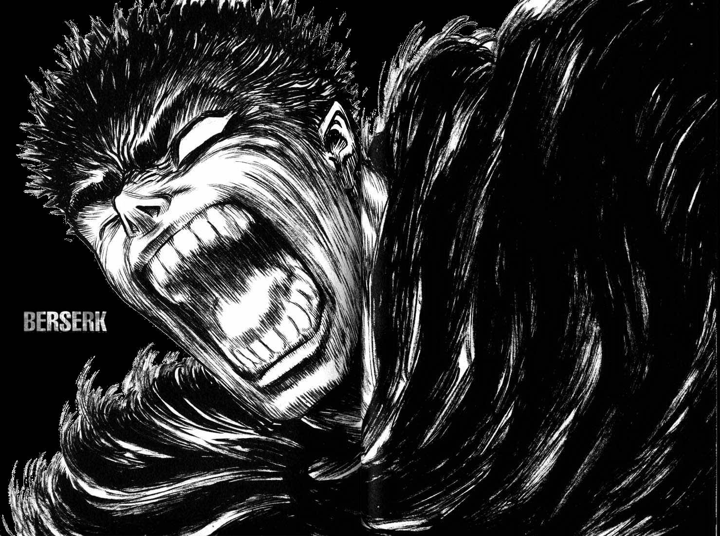 Meet Berserk Guts, A Fearless Mercenary. Wallpaper