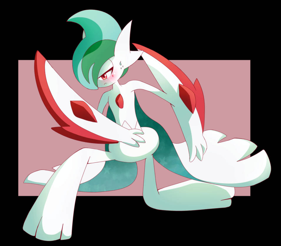 Mega Gallade Bow Wallpaper