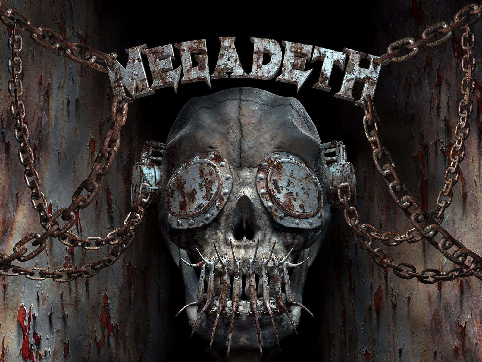 Megadeth Skulland Chains Wallpaper