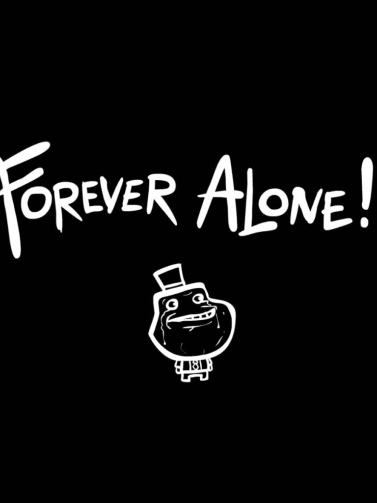 Meme Phone Forever Alone Wallpaper