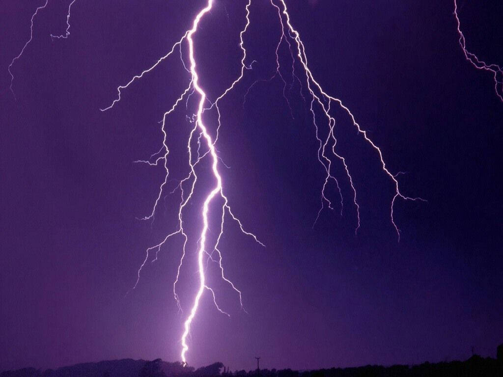 Mesmerizing Aesthetic Lightning Wallpaper