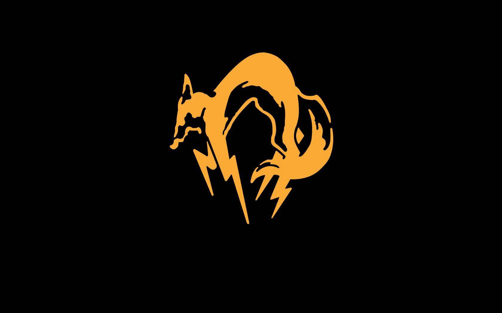 Metal Gear Fox Gamer Logo Wallpaper