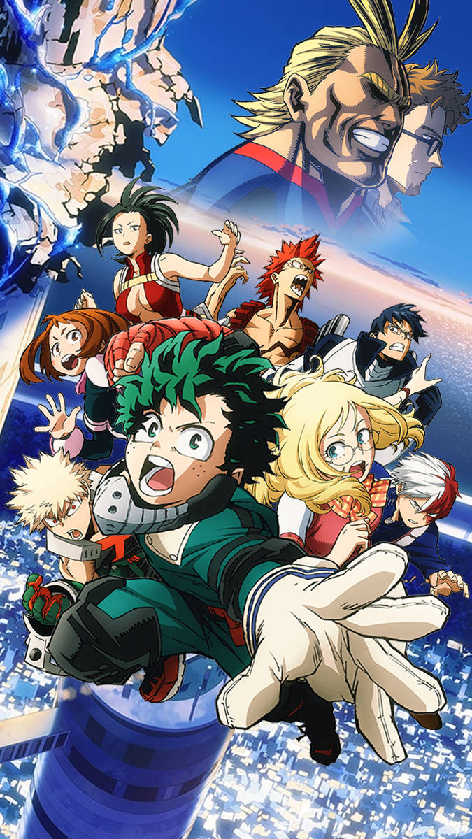 Mha Anime Poster Wallpaper