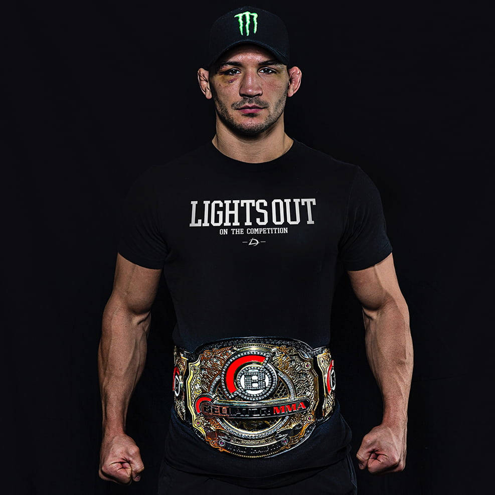 Michael Chandler Lights Out Wallpaper