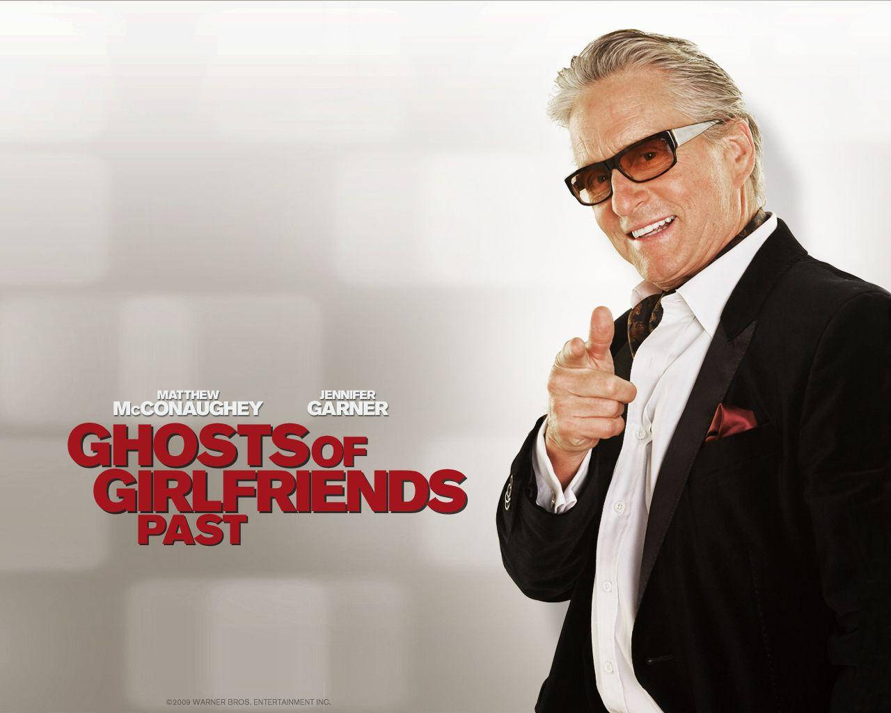 Michael Douglas Ghost Of Girlfriends Past Poster Wallpaper