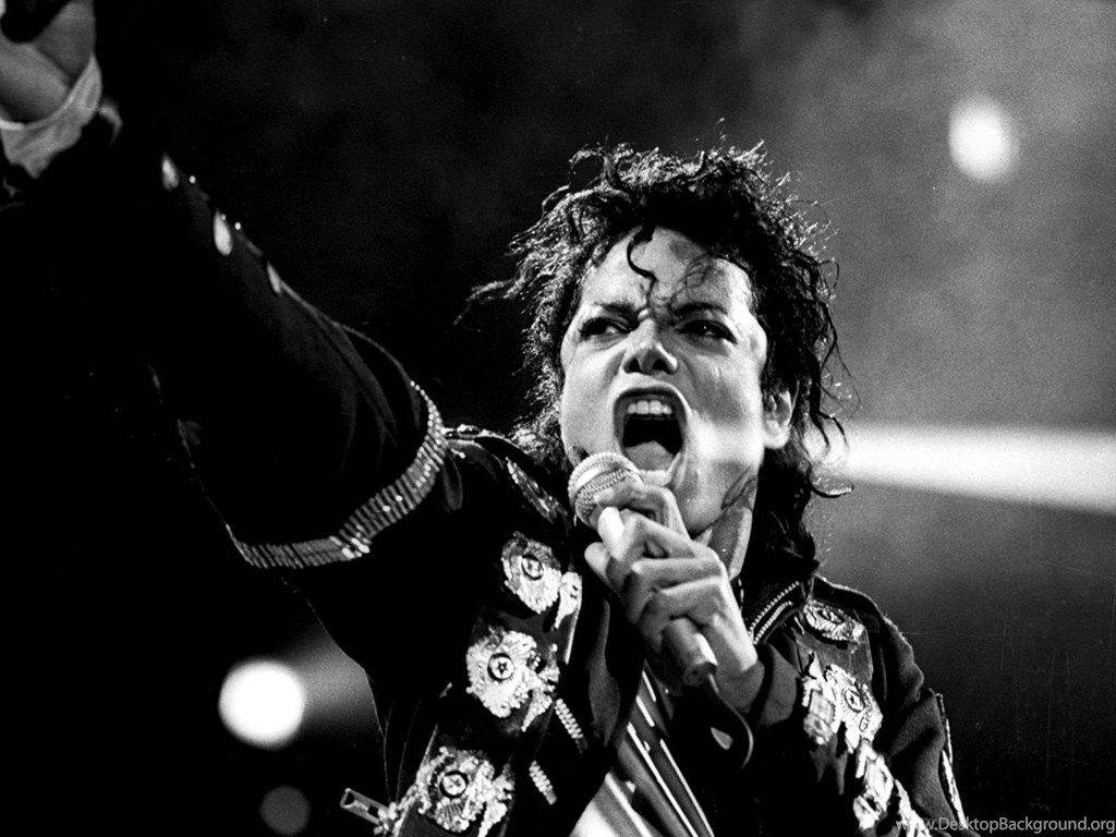 Michael Jackson Black And White Wallpaper