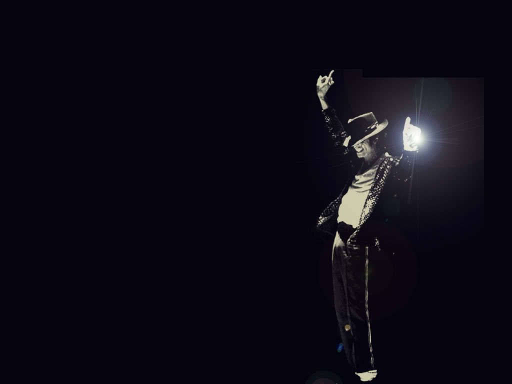 Michael Jackson Monochrome Wallpaper