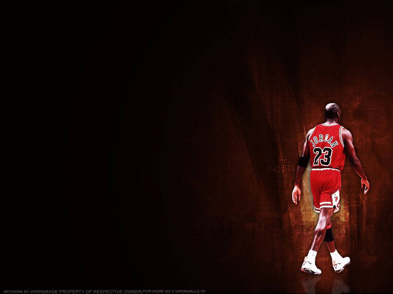 Michael Jordan Hd Leaving The Court Wallpaper