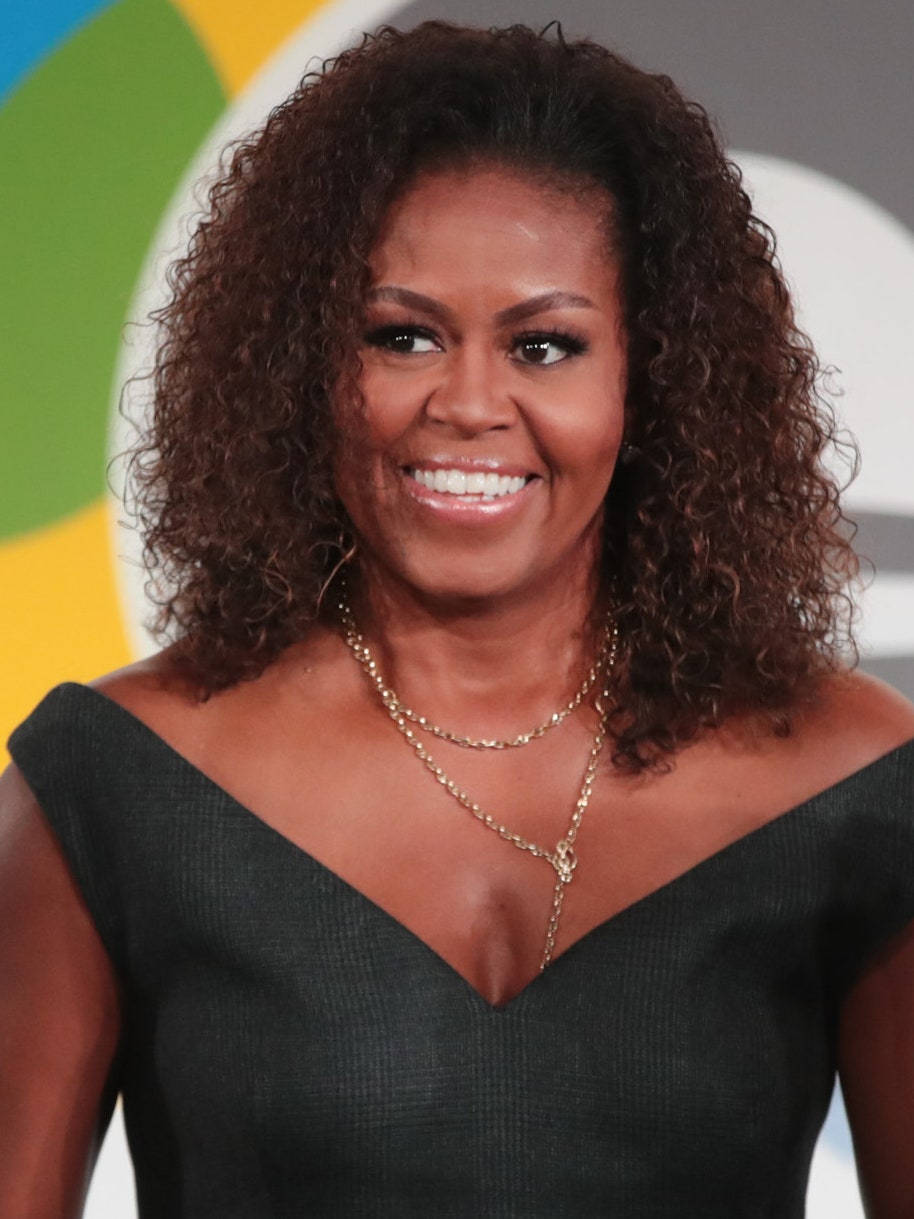 Michelle Obama Natural Hair Wallpaper
