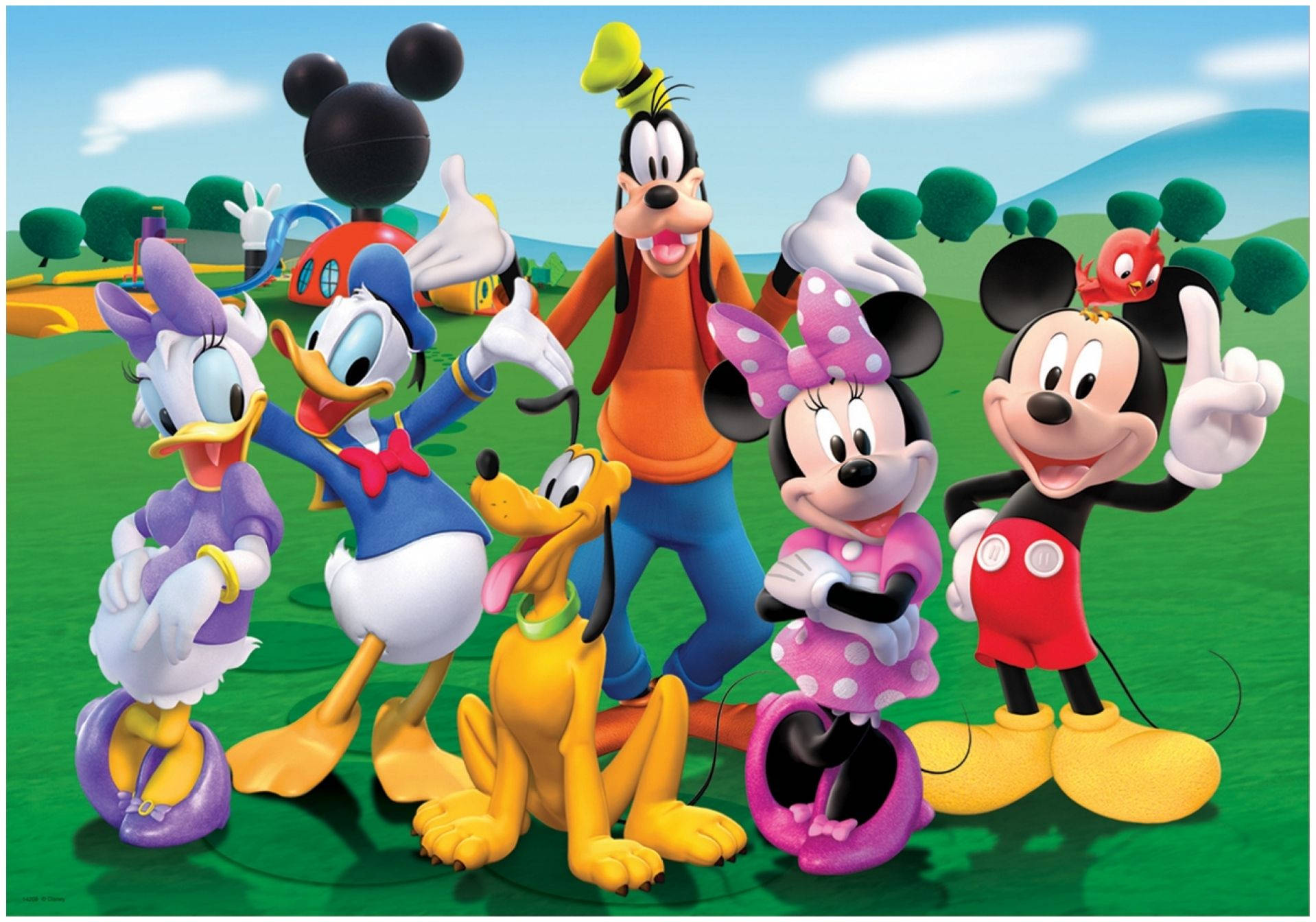 Mickey Mouse Disney Family Wallpaper