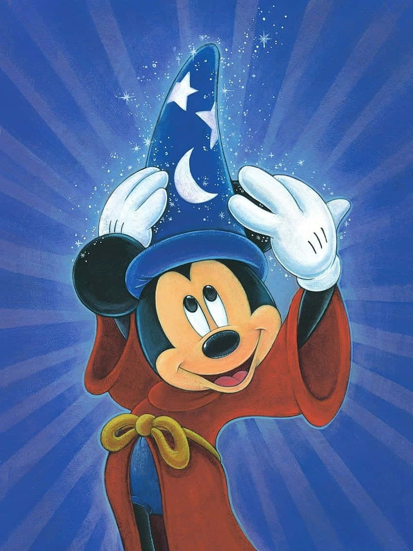 Mickey Mouse Sorcerers Apprentice Fantasia Wallpaper