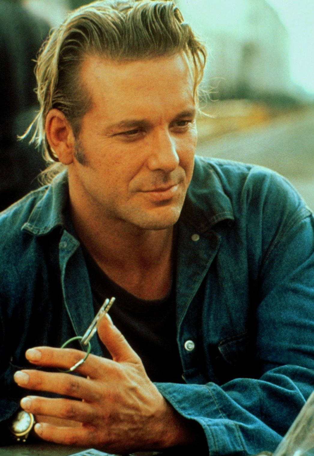 Mickey Rourke As John Sedley In Johnny Handsome Wallpaper