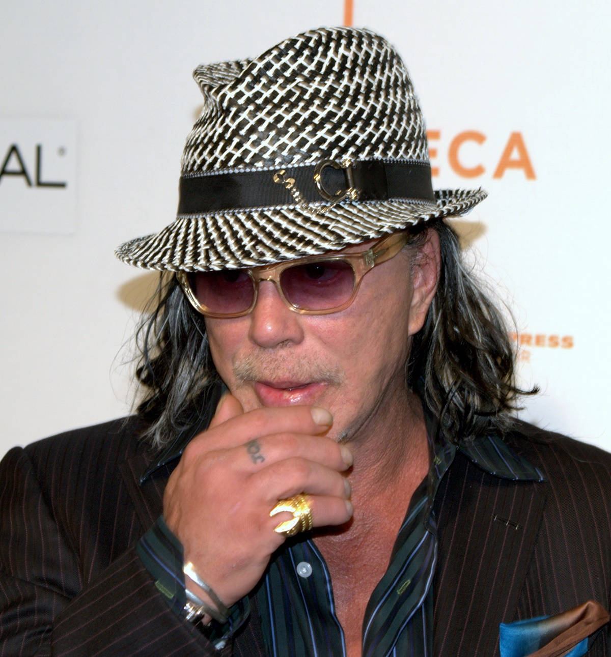 Mickey Rourke At City Island Premiere Wallpaper