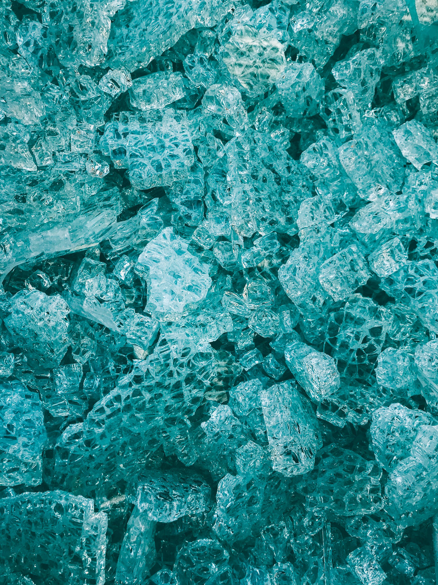 Microscopic Frozen Particles Wallpaper