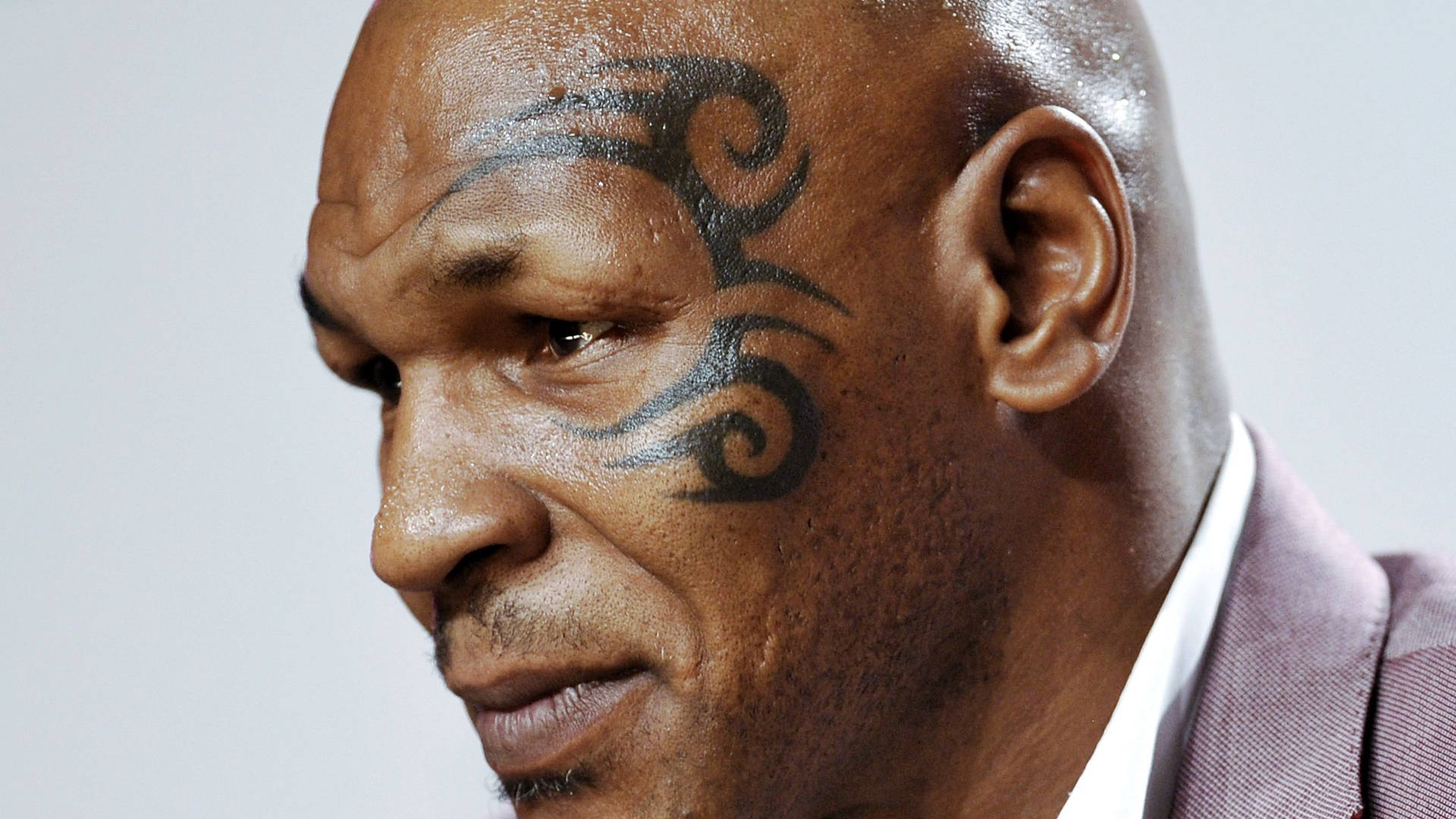 Mike Tyson 4k Face Tattoo Wallpaper