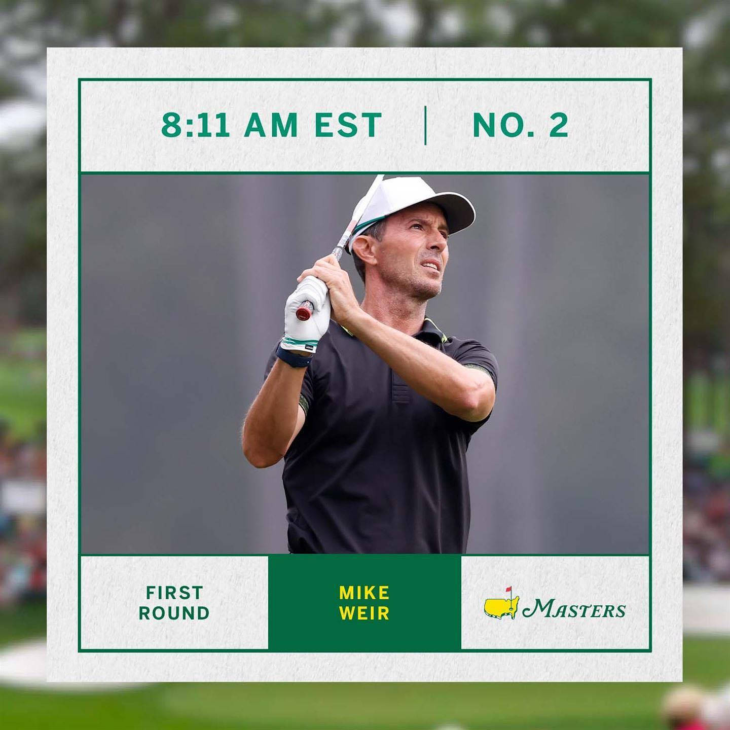 Mike Weir First Round Match Wallpaper