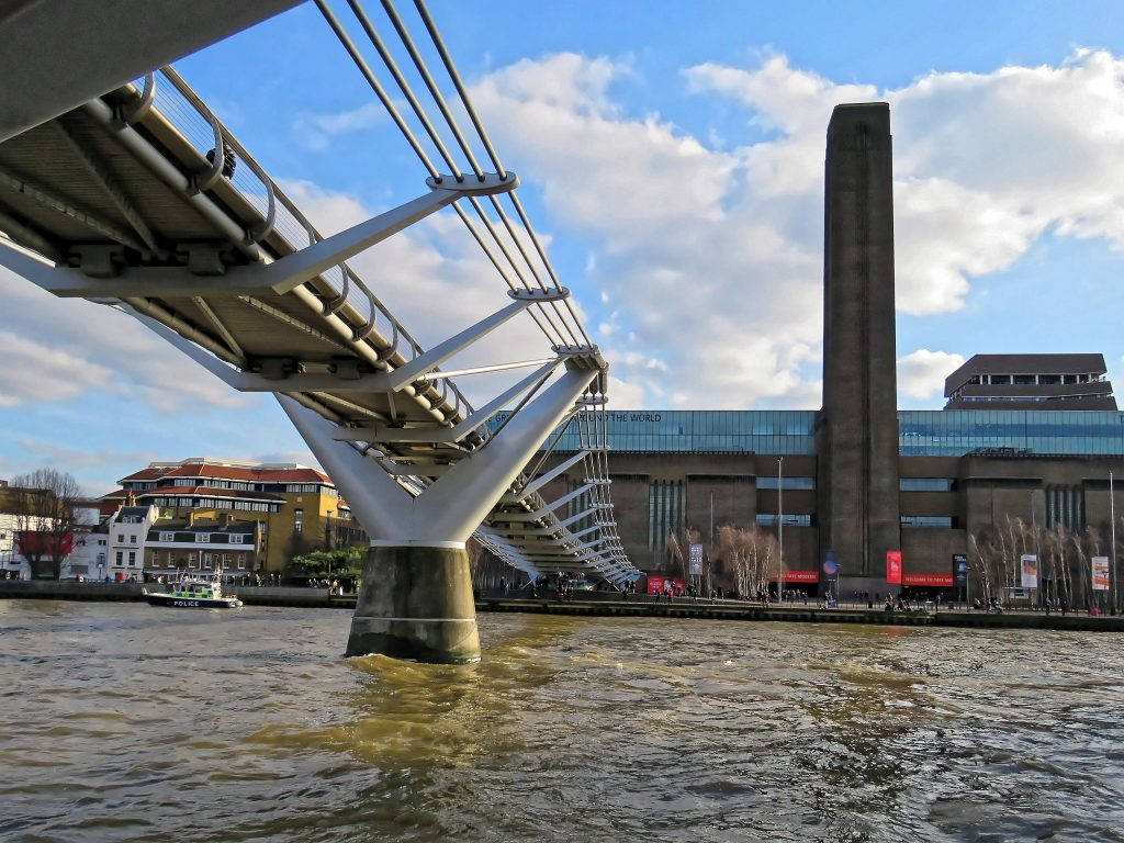 Millennium Bridge Tate Modern Wallpaper