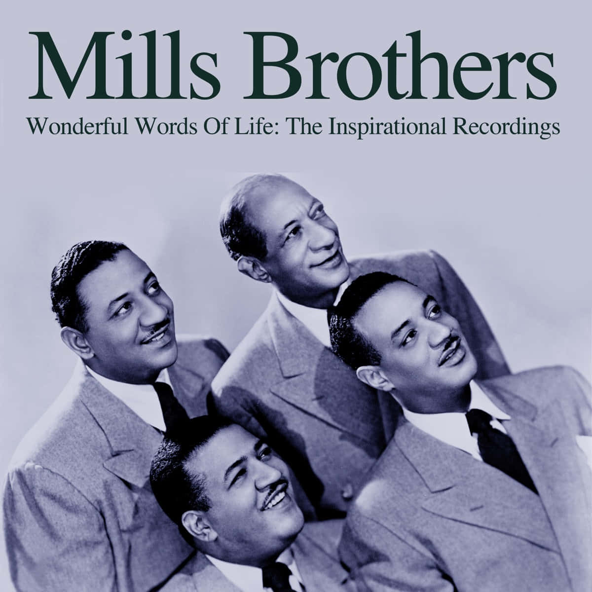 Mills Brothers Inspirational Recordings Cover Wallpaper