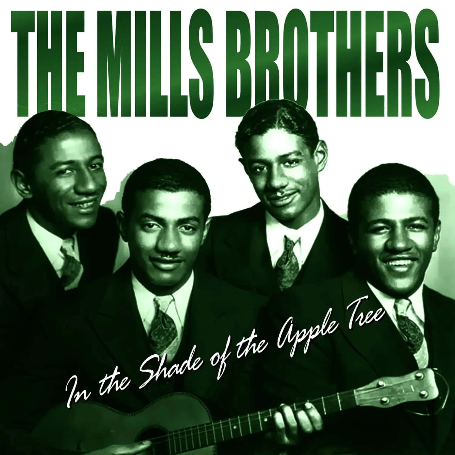 Mills Brothers Vintage Album Cover Wallpaper