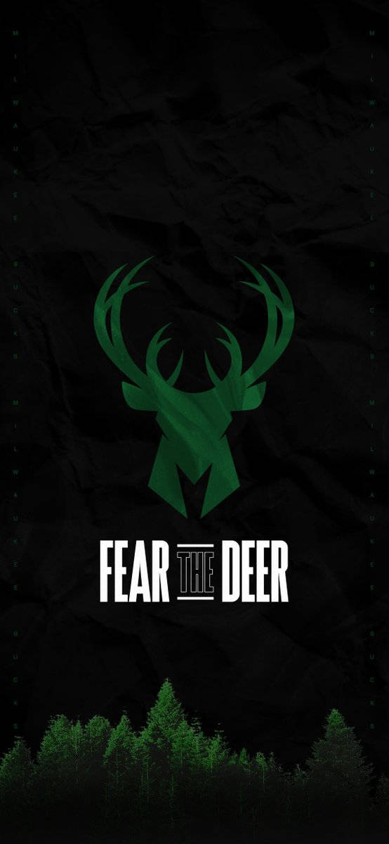 Milwaukee Bucks Fear The Deer Wallpaper