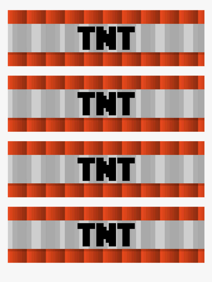 Minecraft Tnt Label Patterns Wallpaper