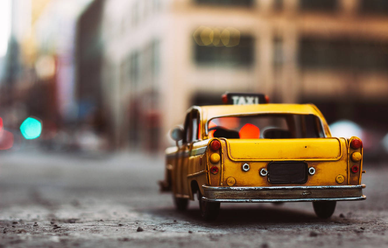 Mini Taxi Car Wallpaper